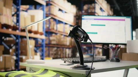 Package tracking software system follows the parcels shipped via awb numbers Stock Footage 312835912