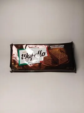 A package of Wafello Choco Blast wafer isolated over white Stock Photos