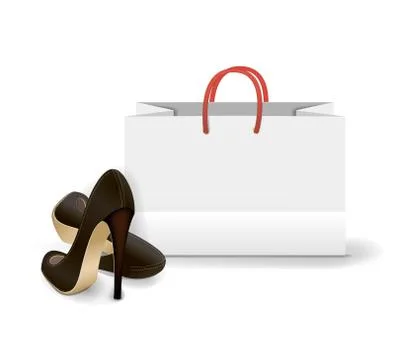 Package on a white background. Stock Illustration