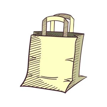 Package On White Background Stock Illustration