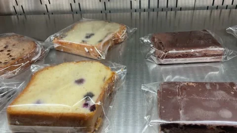 Packaged baked goods Stock-Footage 162357925