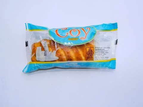 Packaged bread ready to eat Stock Photos