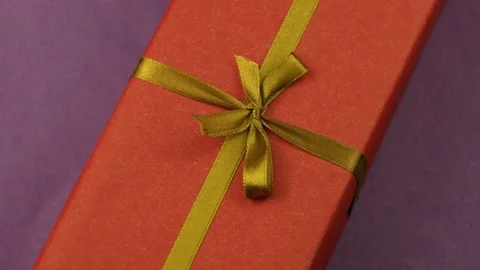 Packaged gifts for the holiday Vídeo Stock 83803706