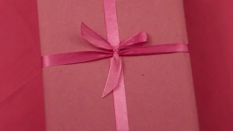 Packaged gifts for the holiday Vídeo Stock 83803795