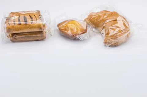 Packaged snacks and titbits backdrops Stock Photos