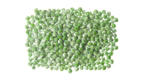 Packaging and Freezing Green Peas 4K Stock Footage 328535304