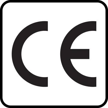 Packaging and labeling CE Sign, CE marking, Conformity with European, Europ.. Stock Illustration