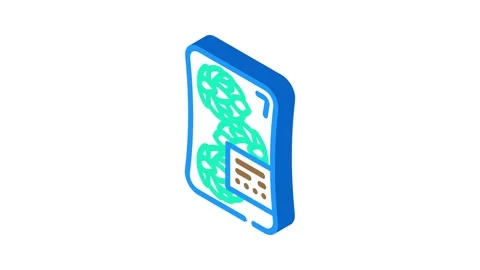 Packaging artichoke isometric icon animation Stock Footage 327295324