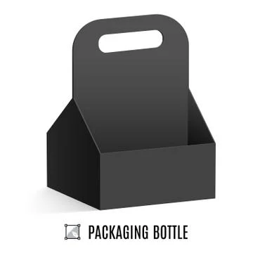 Packaging for bottles Stock Illustration