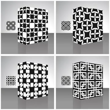 Packaging box. Seamless pattern. Packaging box. Seamless abstract pattern.... Stock Photos