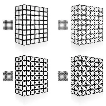 Packaging box. Seamless pattern. Packaging box. Seamless abstract pattern.... Foto stock