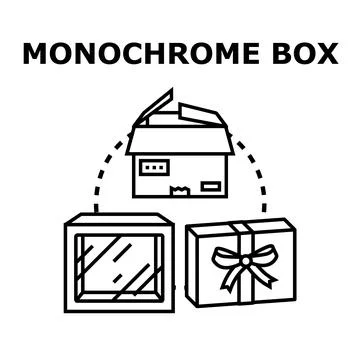 Packaging boxes and gifts for online delivery Illustrazione stock