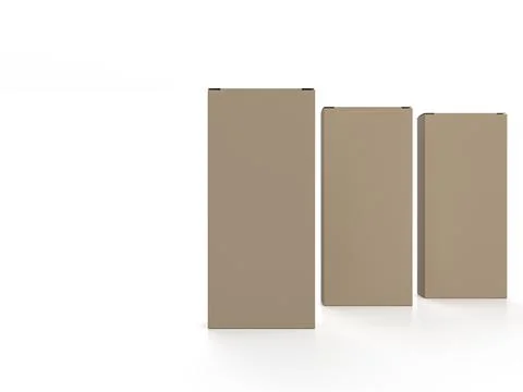 Packaging boxes Stock Photos