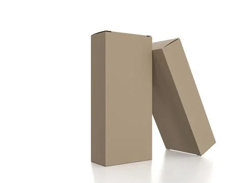 Packaging boxes Stock Photos