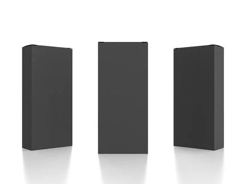 Packaging boxes Stock Photos