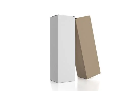Packaging boxes Stock Photos