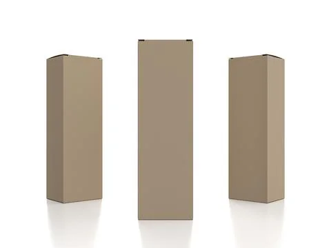 Packaging boxes Stock Photos