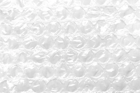Packaging bubble wrap texture. Used protective soft material. Foto stock