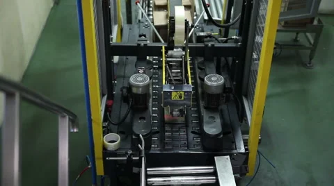 Packaging Butter Vídeo Stock 54028221