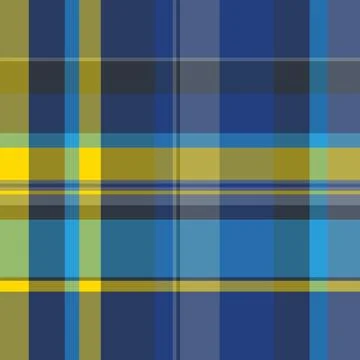 Packaging check fabric seamless, geometry textile texture background. Costu.. Stock Illustration