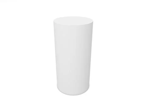 Packaging cylinder on a white background. Stock-Illustration