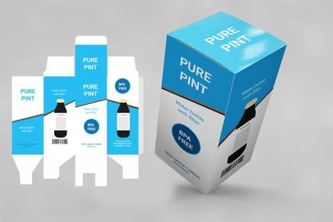 Packaging design templates, product packaging design templates Stock-Illustration