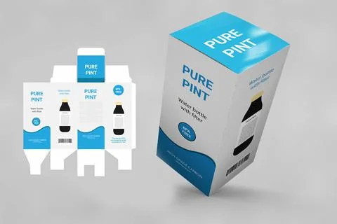 Packaging design templates, product packaging design templates Stock Illustration