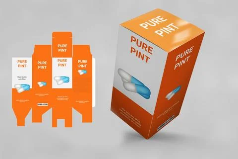 Packaging design templates, product packaging design templates Stock-Illustration