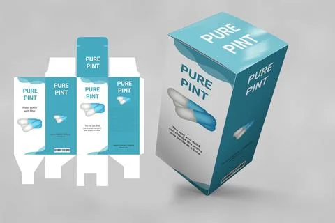 Packaging design templates, product packaging design templates Stock-Illustration