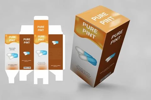 Packaging design templates, product packaging design templates Иллюстрация