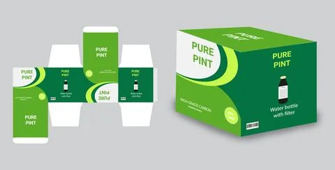 Packaging design templates, product packaging design templates Stock-Illustration