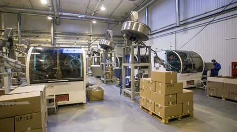 Packaging. Motion timelapse. Stock Footage 32351847