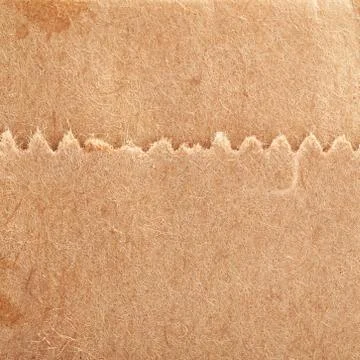 Packaging paper texture with seam as abstract background 스톡 사진