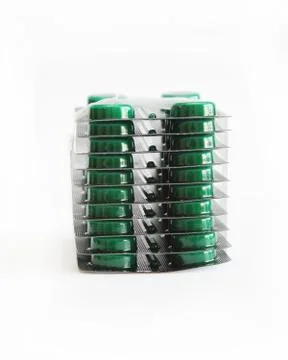 Packaging pills Stock Photos