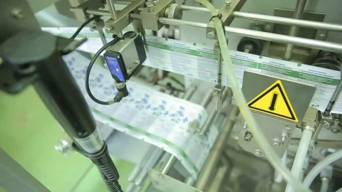 Packaging process Stock Footage 84636716