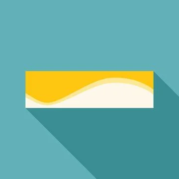 Packaging for processed cheese, butter or margarine with yellow and white w.. 스톡 일러스트