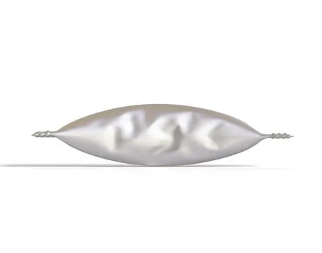 Packaging product of snack on white background. Empty packaging product of s Stock Photos