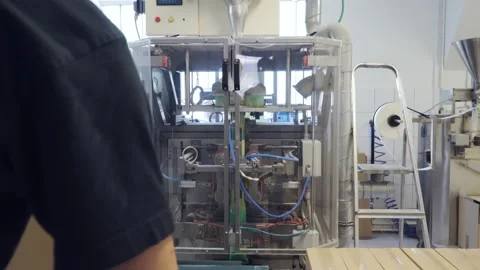 Packaging production Stock Footage 131127865