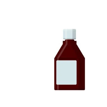 Packaging of tablets. Flat illustration. Stock Illustration