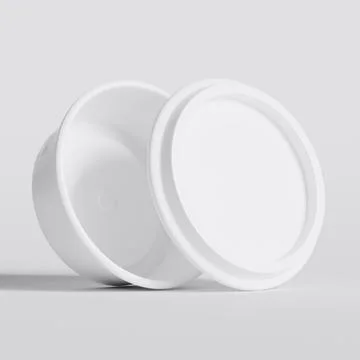 Packaging for take away container for fast food or snacks isolated on backgr Stock-Illustration