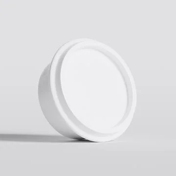 Packaging for take away container for fast food or snacks isolated on backgr Stock-Illustration