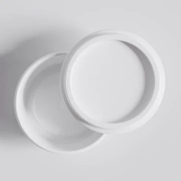 Packaging for take away container for fast food or snacks isolated on backgr Illustrazione stock