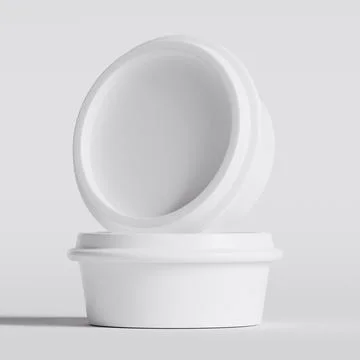 Packaging for take away container for fast food or snacks isolated on backgr Иллюстрация