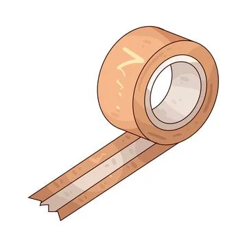 Packaging Tape illustration Stock Illustration