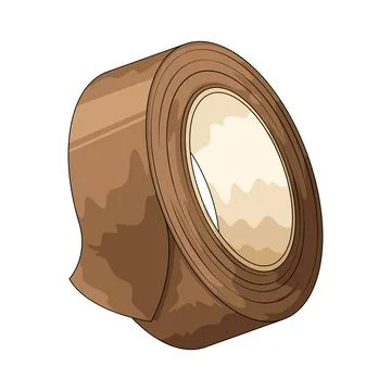 Packaging Tape illustration Stock Illustration