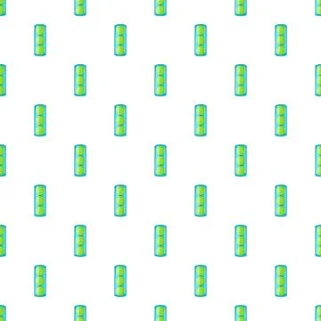 Packaging of tennis balls pattern, cartoon style Stock Illustration