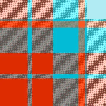Packaging texture seamless vector, continuity plaid tartan textile. Quilt b.. Stock Illustration