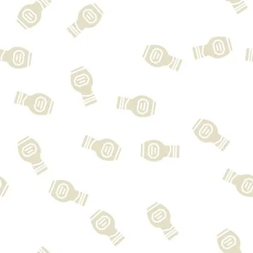 Packaging wasabi glyph vector seamless pattern Stock Illustration