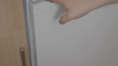 Packed Lunch Out of Fridge Stock Footage 115254521