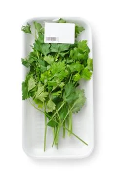 Packed parsley Stock Photos